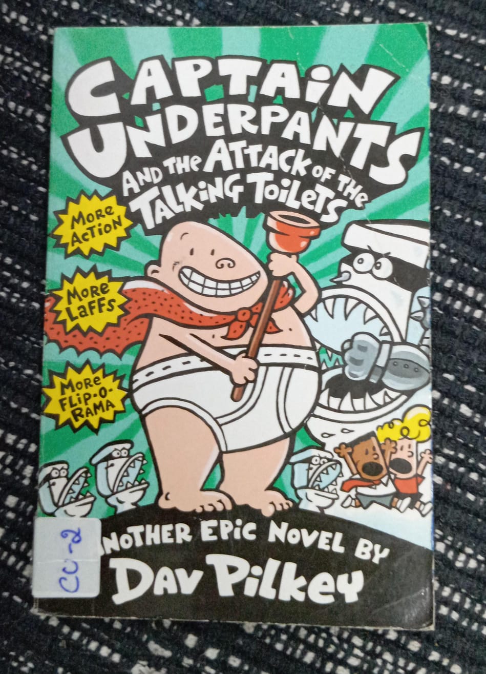 CAPTAIN UNDERPANTS AND THE ATTACK OF THE TALKING TOILETS – CU-2