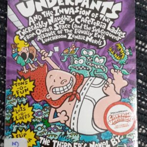 CAPTAIN UNDERPANTS AND THE INVASION OF THE INCREDIBLY NAUGHTY CAFETERIA LADIES FROM OUTER SPACE – CU-3