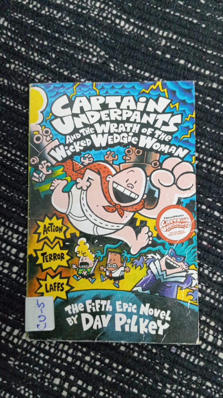 CAPTAIN UNDERPANTS AND THE WRATH OF THEWICKED WEDGIE WOMAN – CU-5