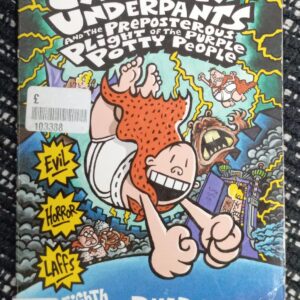CAPTAIN UNDERPANTS AND THE PREPOSTEROUS PLIGHT OF THE PURPLE POTTY PEOPLE – CU-8