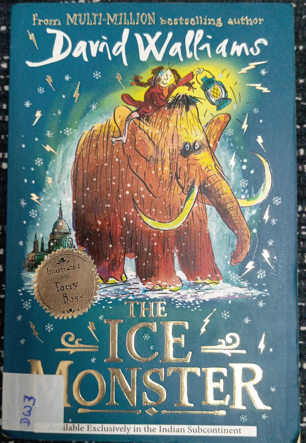 DAVID WALLIAMS: THE ICE MONSTER - DW - 3