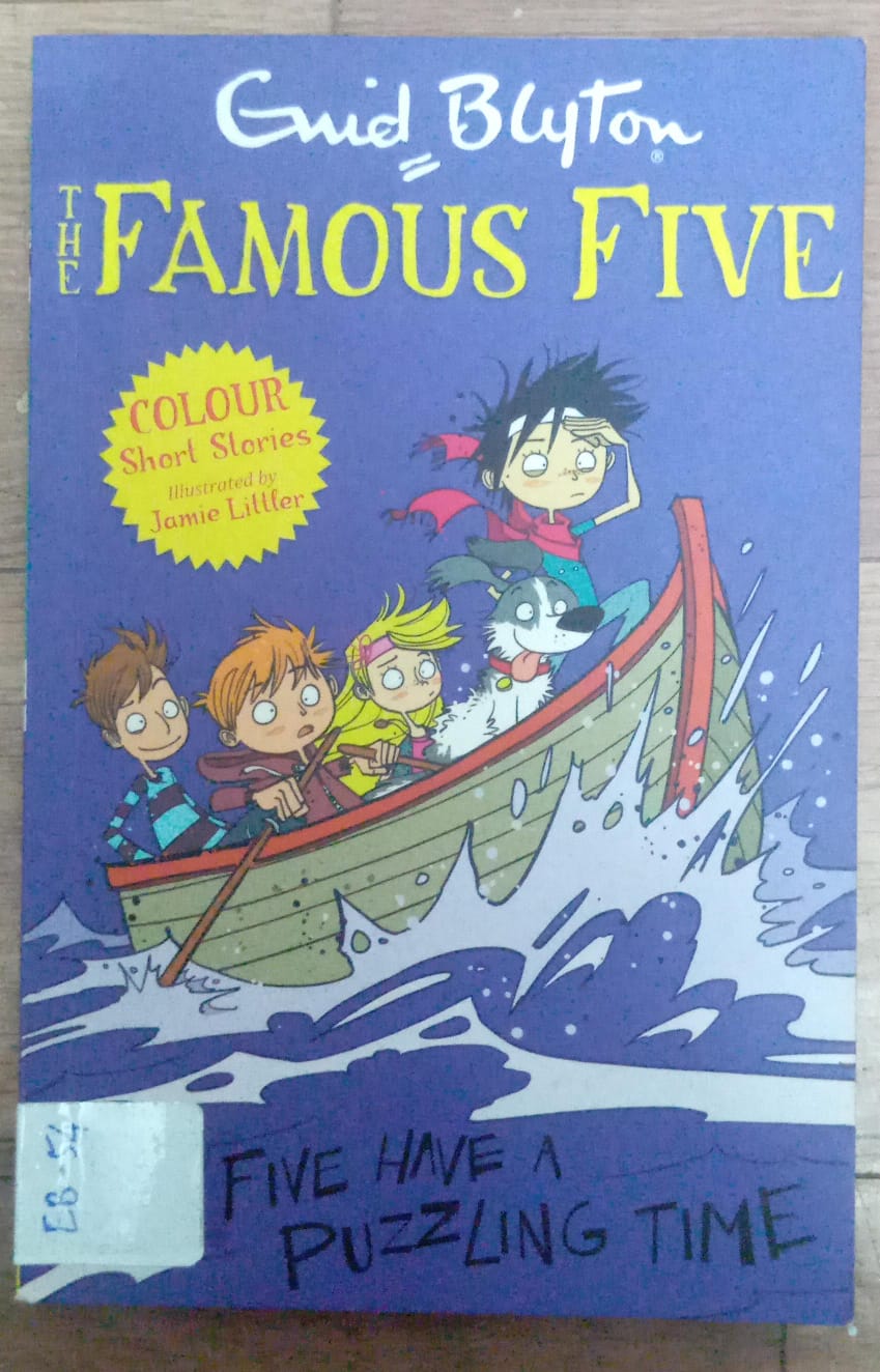 FAMOUS FIVE - FIVE HAVE A PUZZLING TIME – EB-54