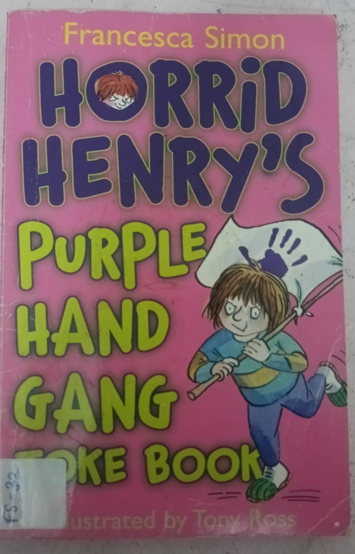 HORRID HENRY'S PURPLE HAND GANG JOKE BOOKS - FS-32