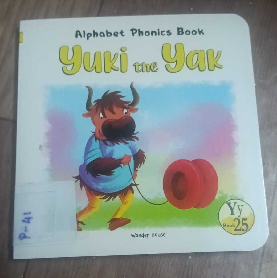 Alphabet Phonics Book - Yuki The Yak P-41