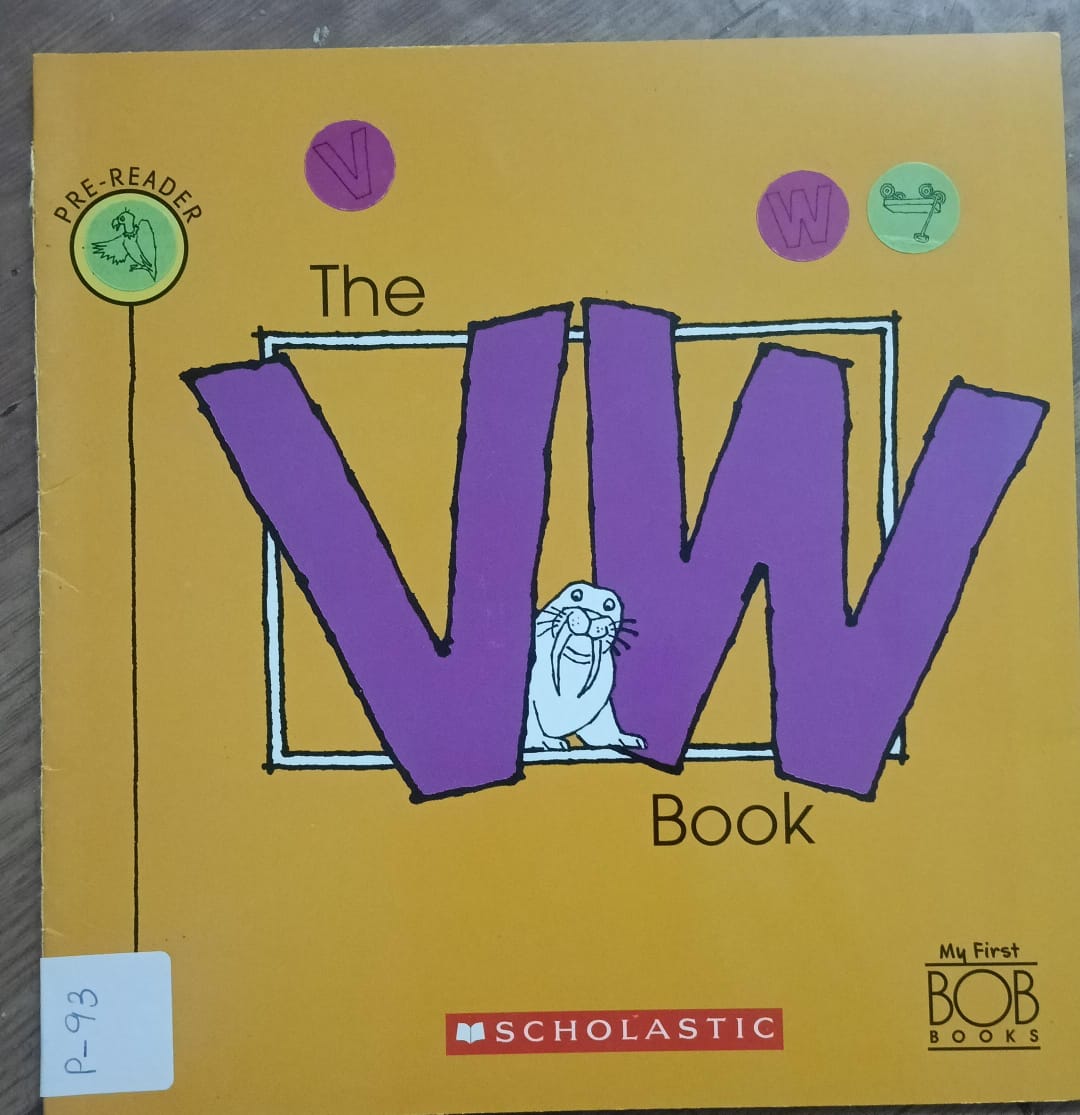 The V,W Book - Pre Reader - Book - 11 P-93