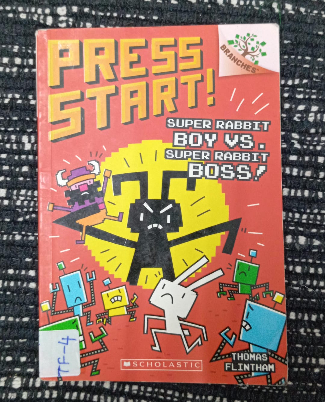 PRESS START: SUPER RABBIT BOY VS. SUPER RABBIT BOSS! - PS-4