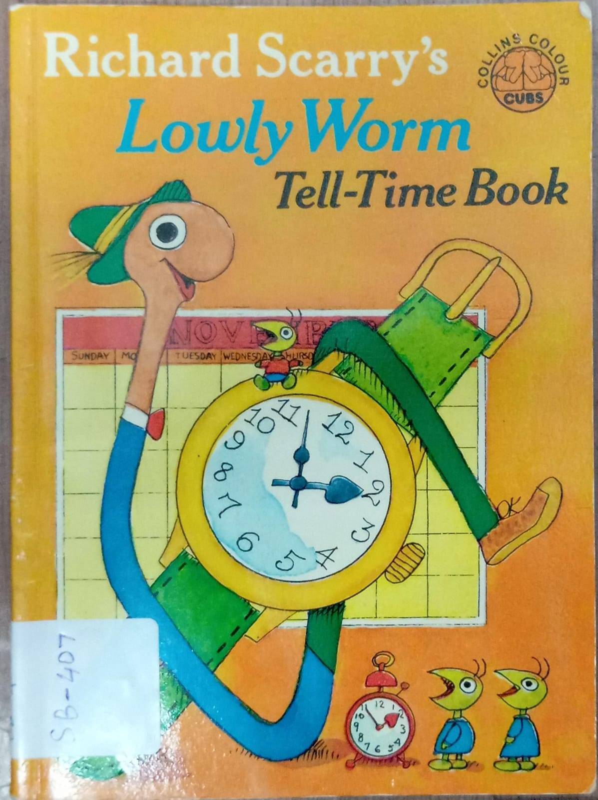LOWLY WORM TELL-TIME BOOK